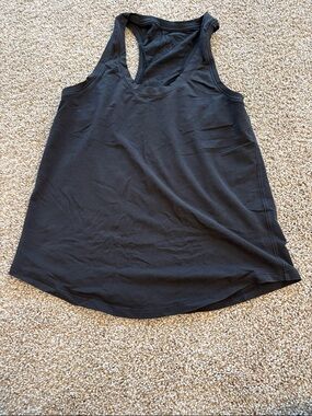 lululemon athletica Black Racerback Training Tank